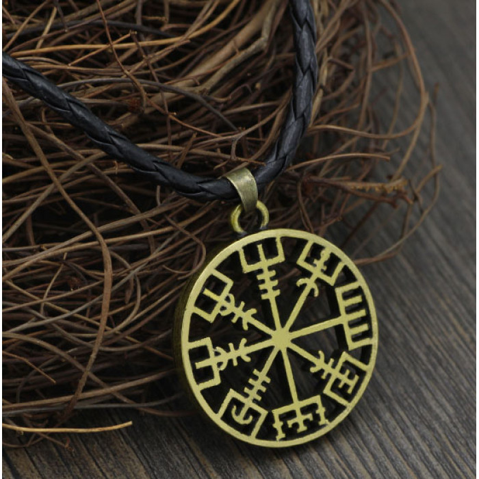 Кулон «Вегвізир» жовтий метал 0300