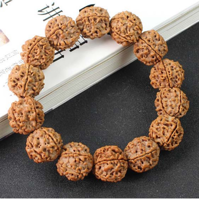 Браслет Рудракша 17мм 0300