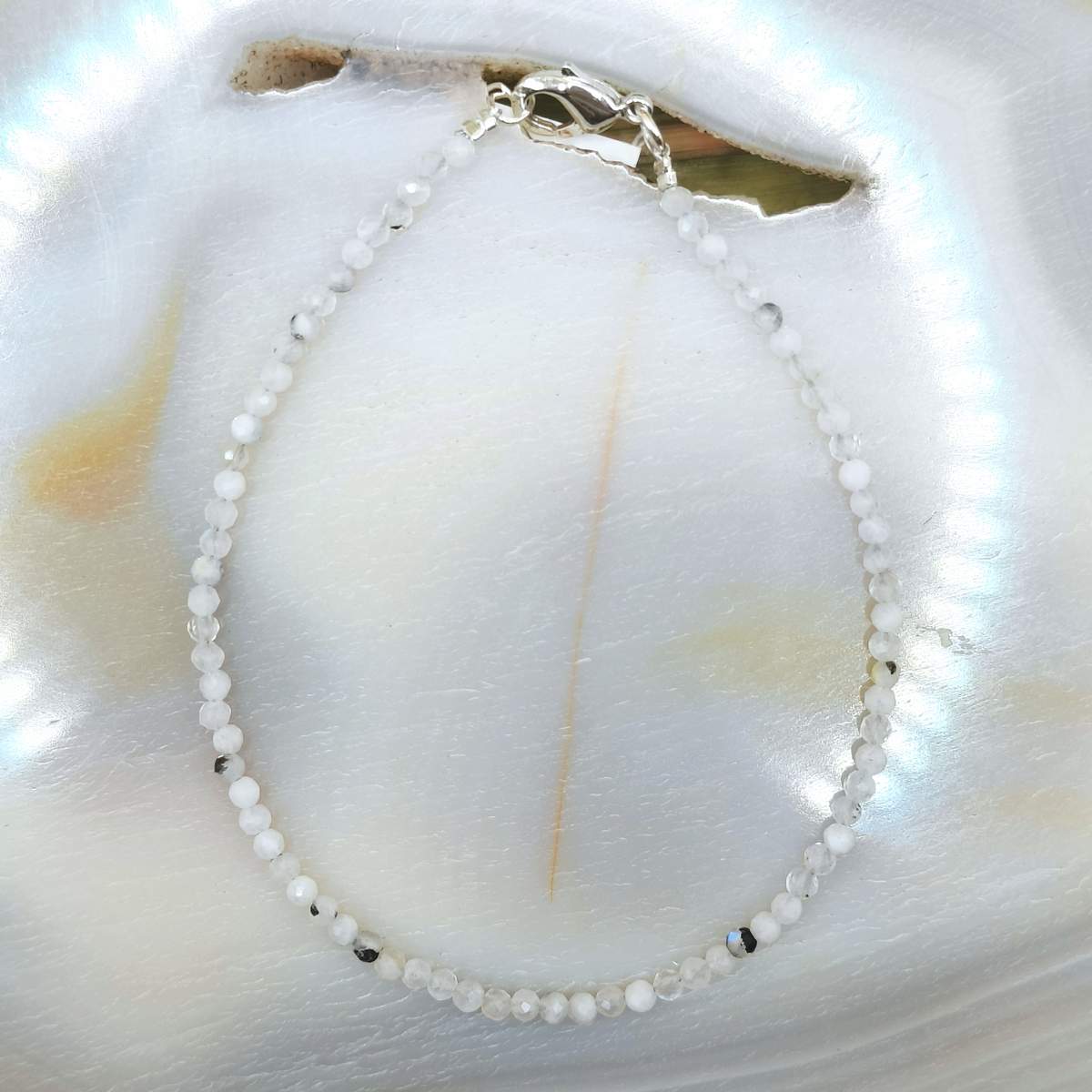 Браслет Місячний /Адуляр/ огранка 2мм 0800