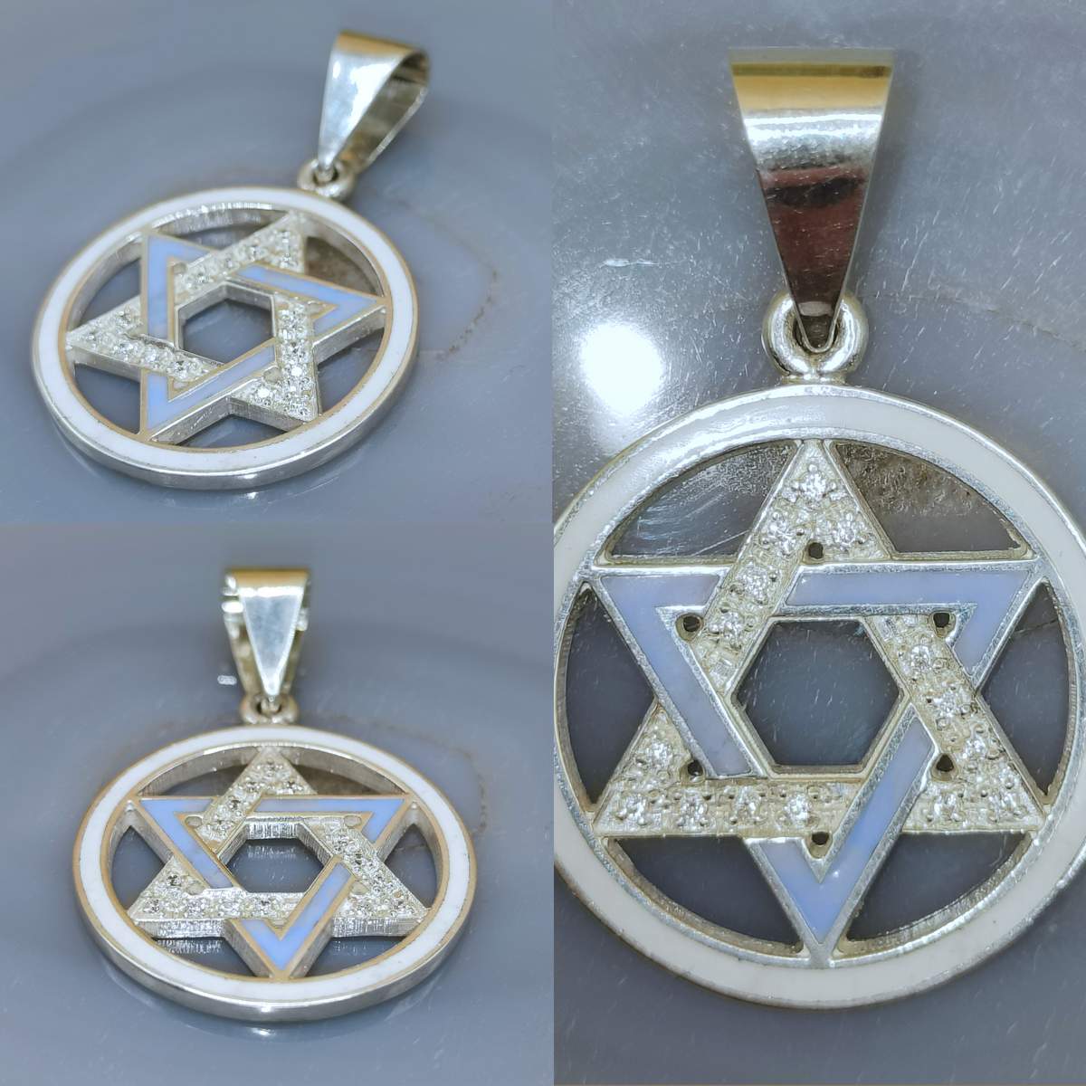 Зірка Давида кулон 02500
