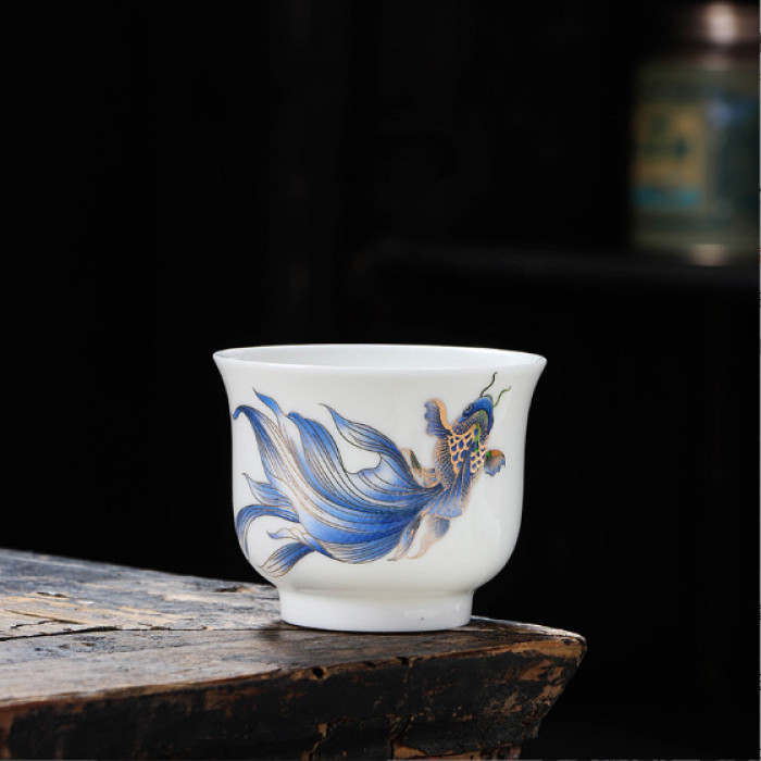 Чабей «Синя риба» кераміка 120мл 0200