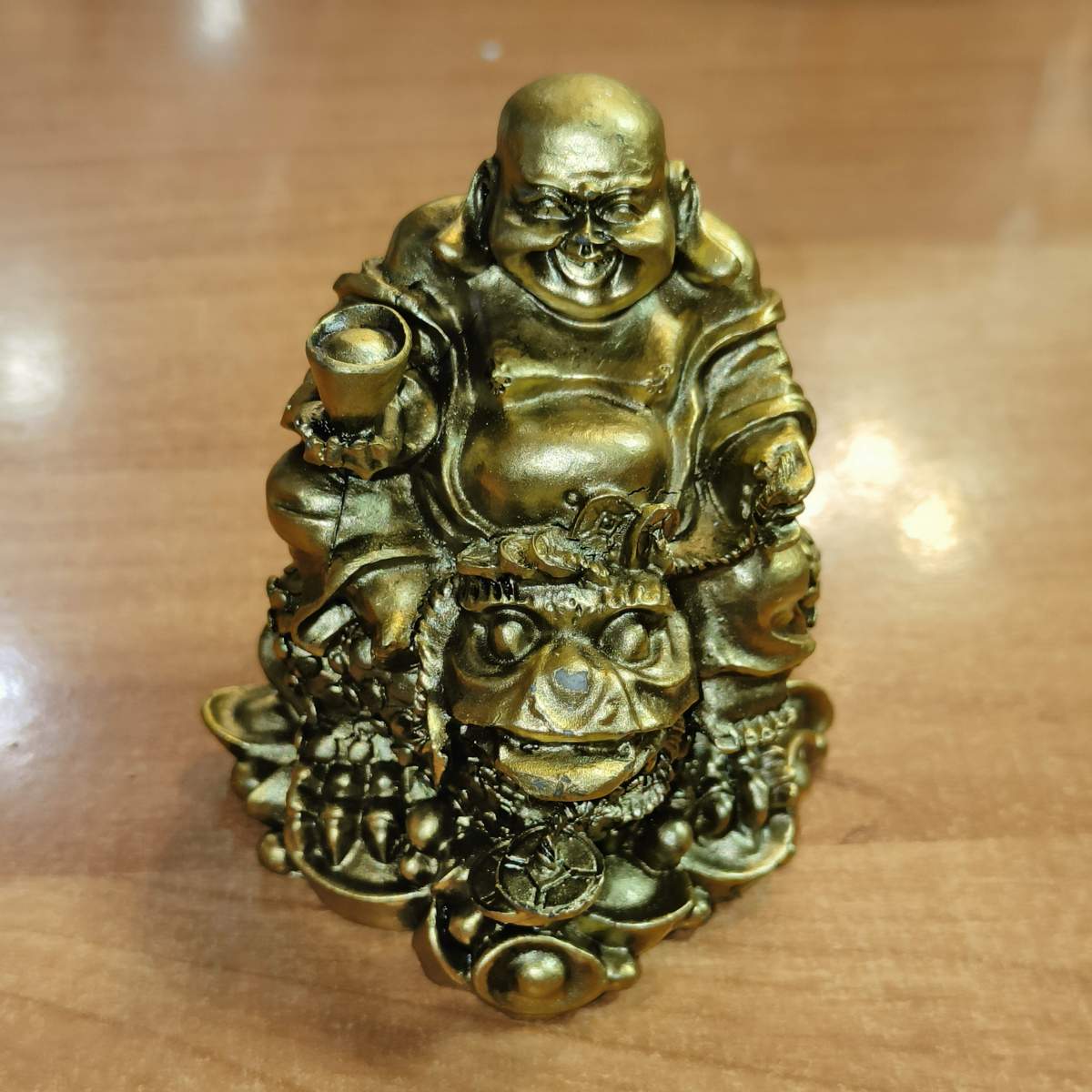 Хотей на жабі під бронзу 8см 0200