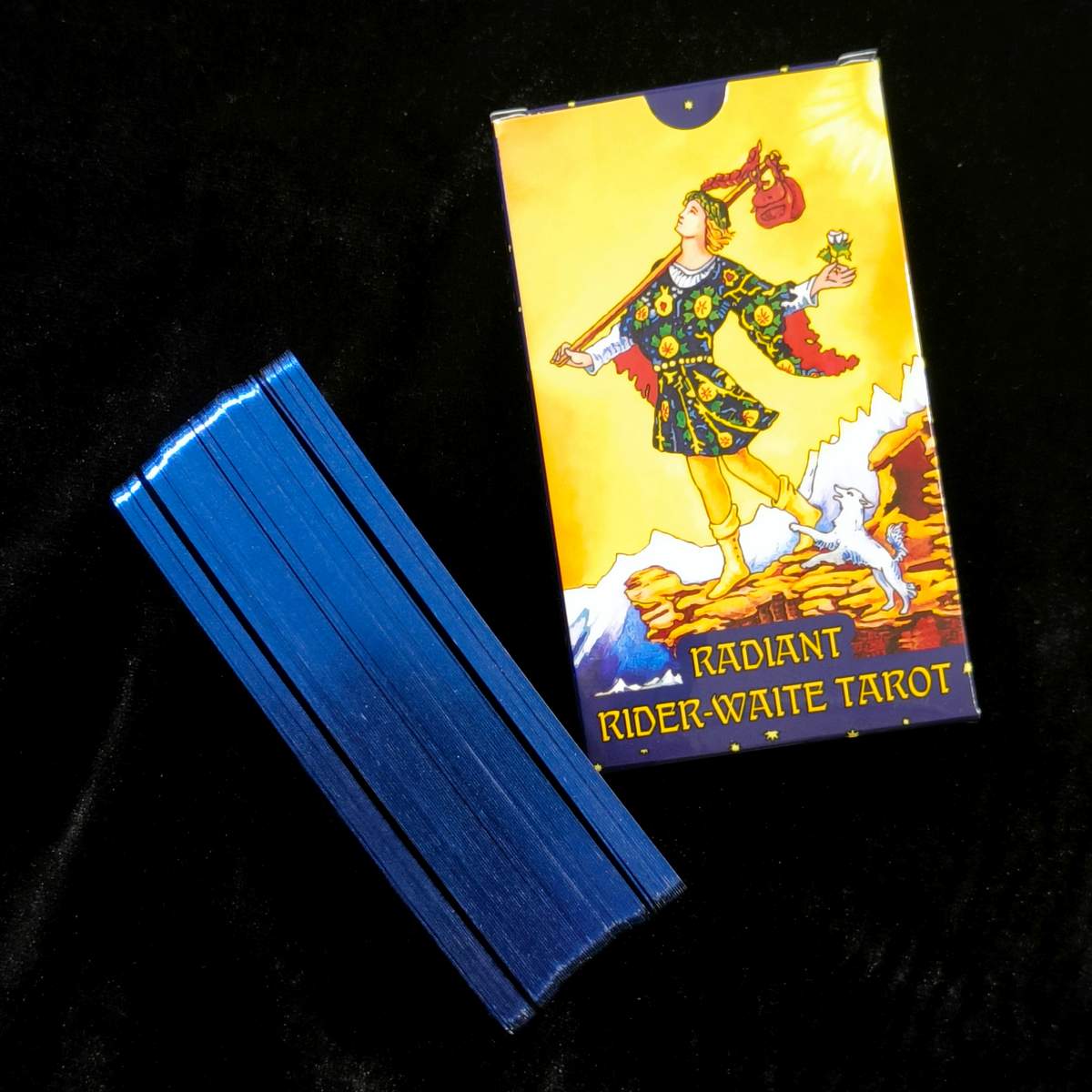 Radiant Rider-Waite Tarot/ Лак Кольоровий зріз/ Райдужне Райдер-Вейта/ Україна/