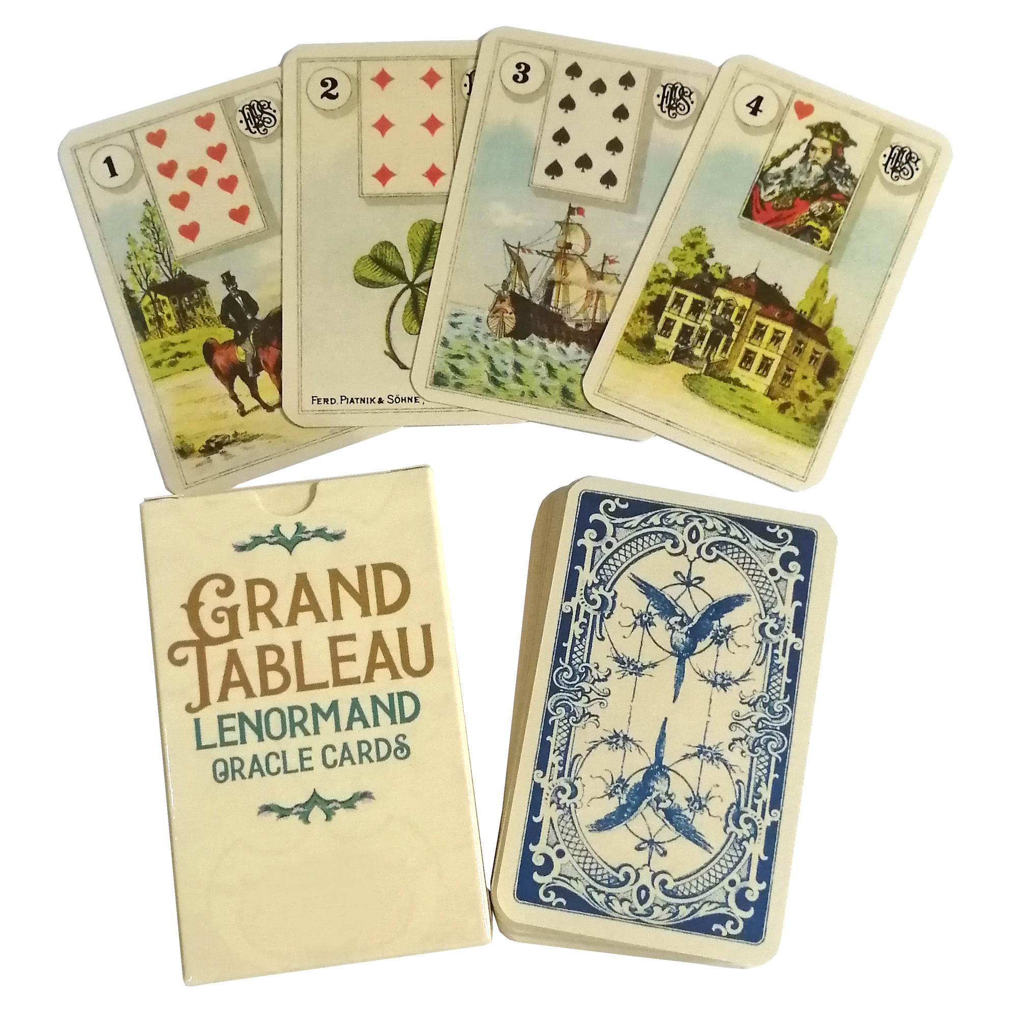 Grand Tableau Lenormand Oracle /Lo Scarabeo/