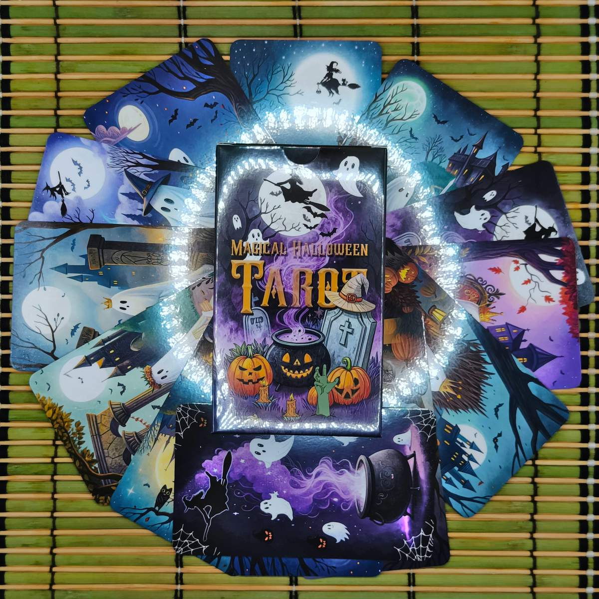 Magical Halloween Tarot / Чарівного Хелловіна/ Ламіновані /Україна/