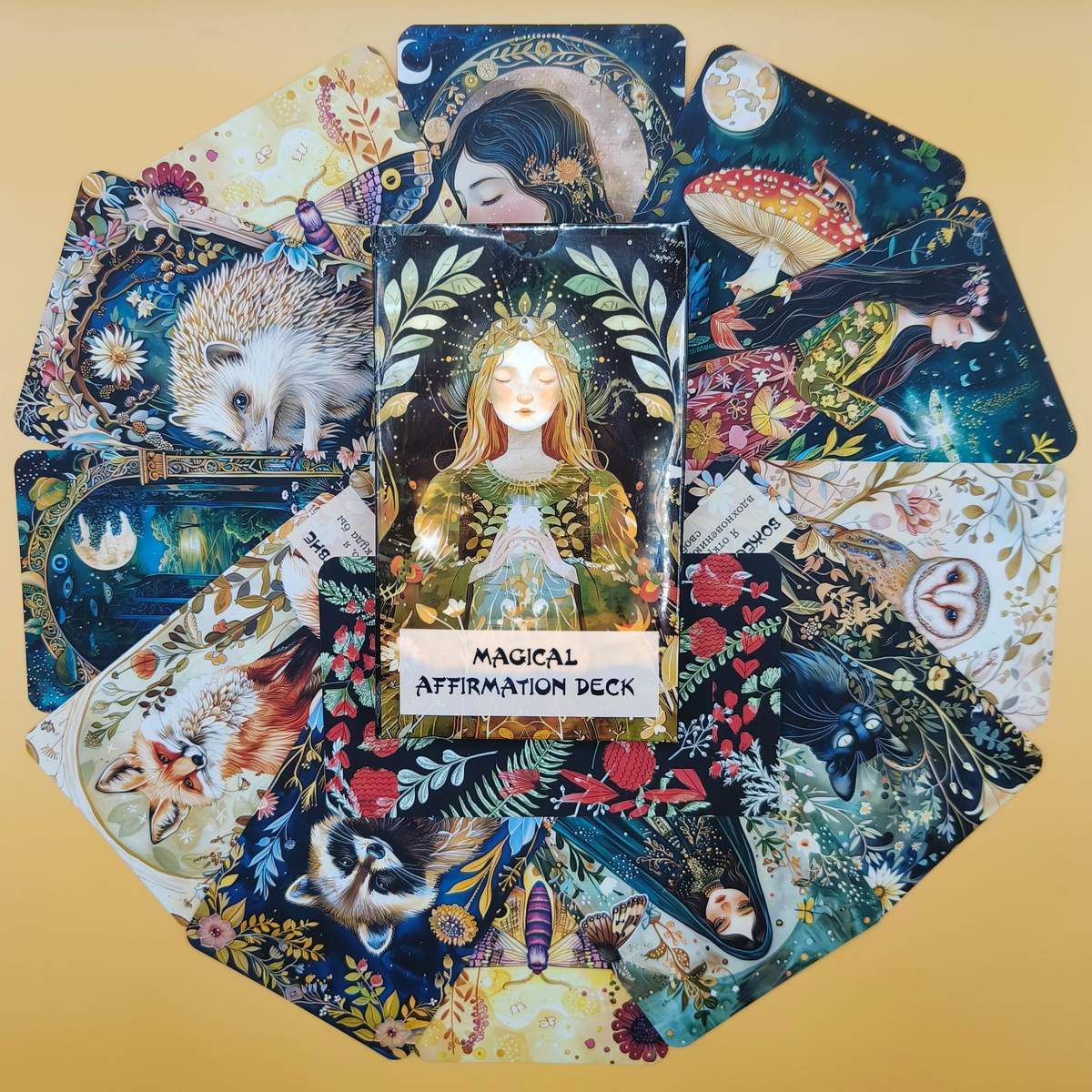 Magical Affirmation Deck / Магічних афірмацій/ Ламіновані /Україна/