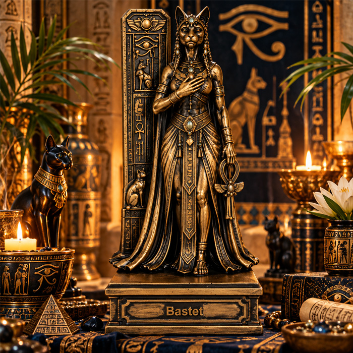 Статуетка вівтарна Бастет DKA-ST-Bastet 18cm 03000