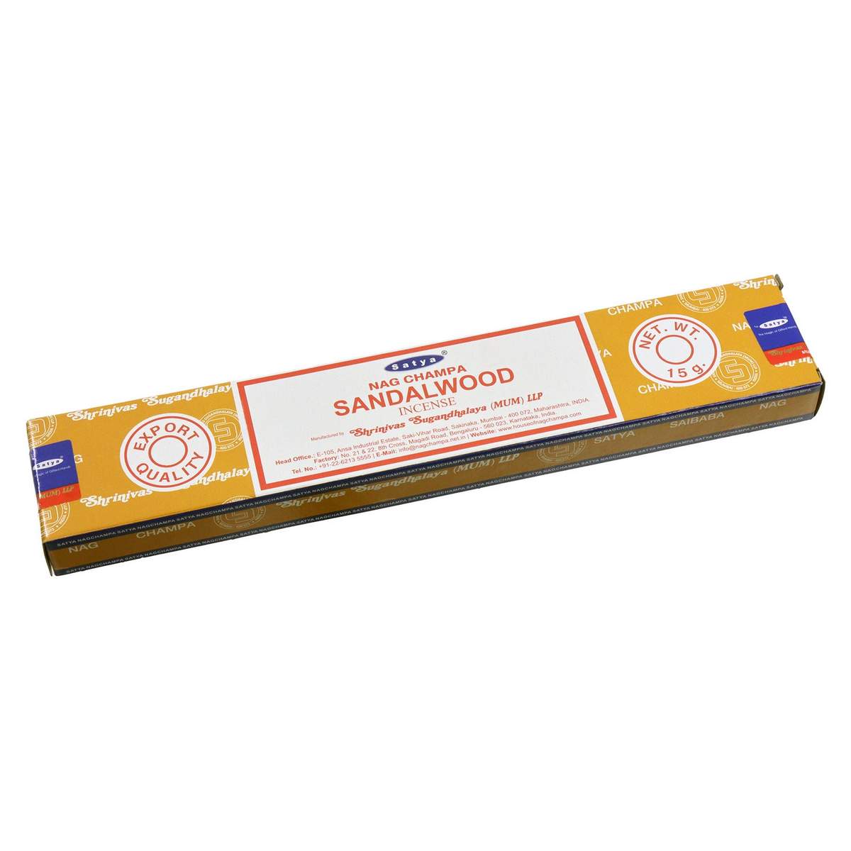 Nag Champa SANDALWOOD Satya 15g