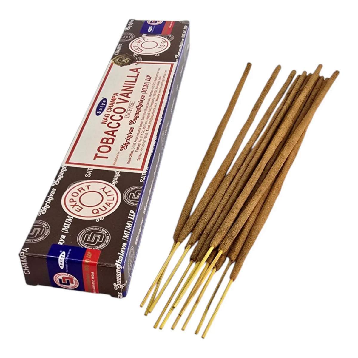 Nag Champa TOBACCO VANILA Satya 15g