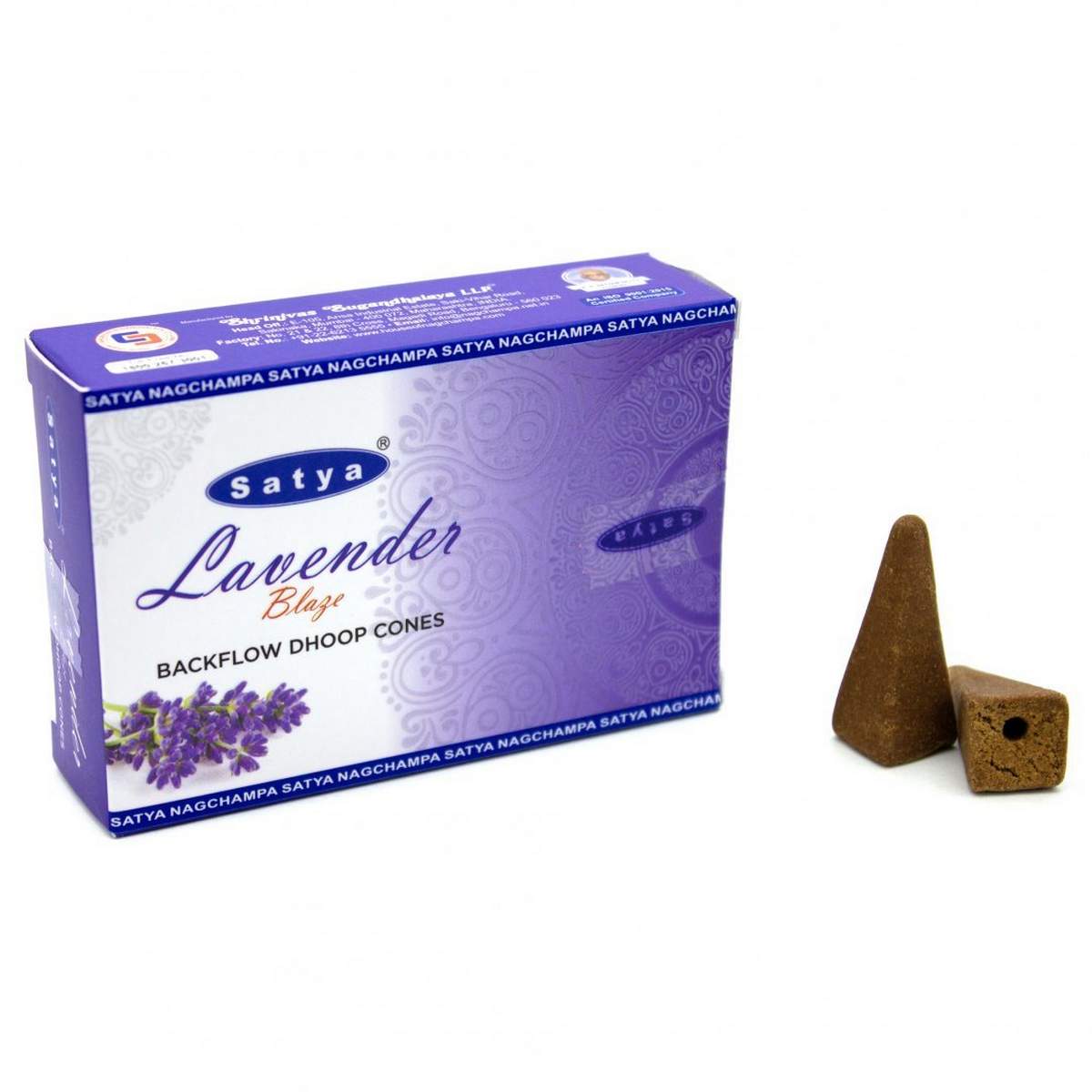 Satya Lavender Blaze cones 0120